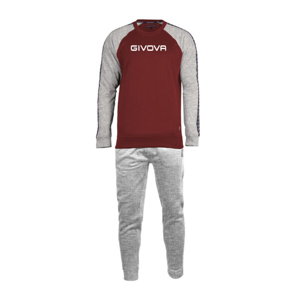 GRAY – BURGANDY