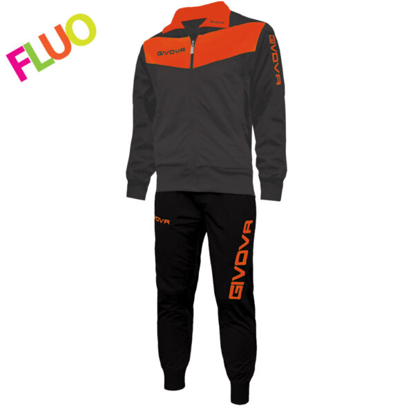 ORANGE FLUO – GRAY